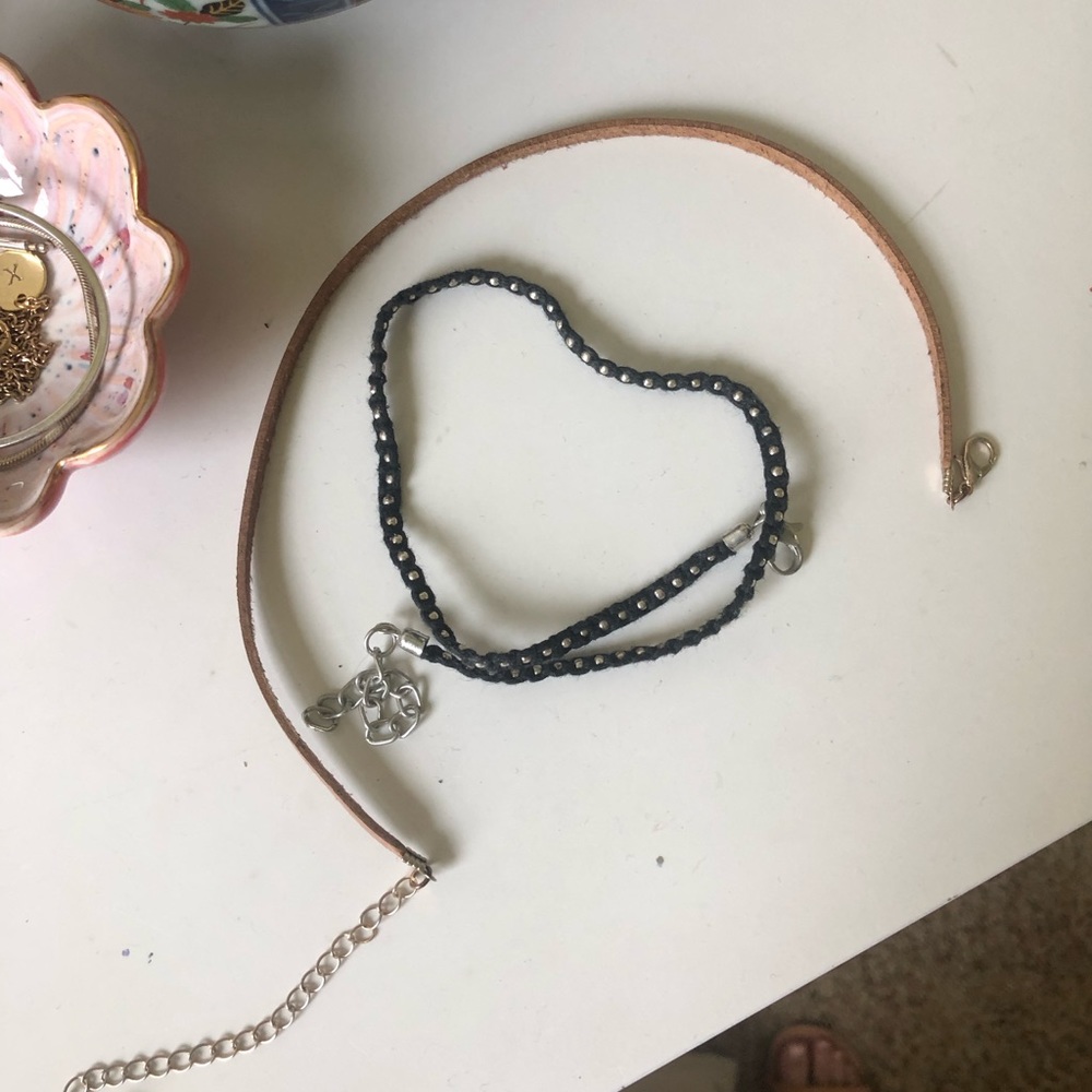 Choker necklaces